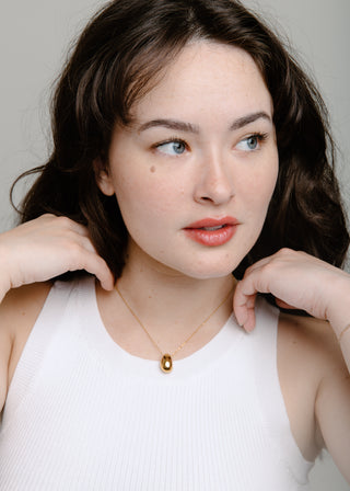 Ball Drop Necklace - Gold
