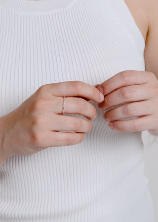 Basic Stacking Ring - Silver