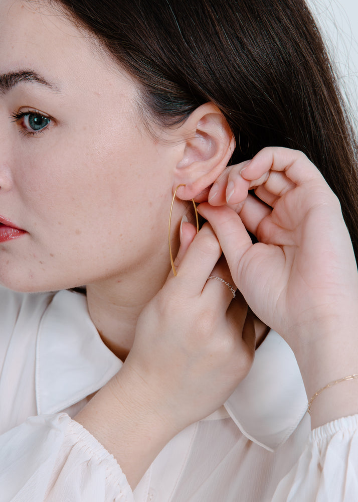 
                  
                    Cast A Line Earring - Gold
                  
                