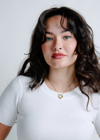 Defying Gravity Necklace - Gold