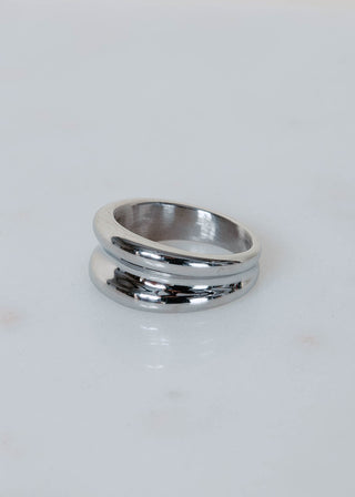 Doubled Up Ring - Silver