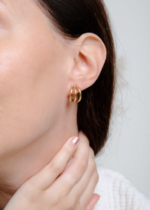 
                  
                    Eden Huggie Earring- Gold
                  
                