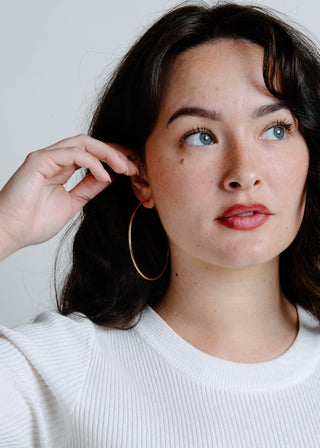 LA-YOU Hoops Large - Gold