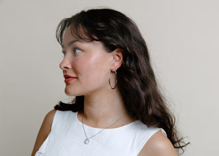 LA-YOU Hoops Medium - Silver