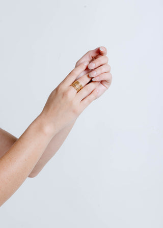 Layers Of Love Ring - Gold