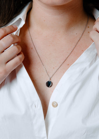 Third Times A Charm Necklace - Silver