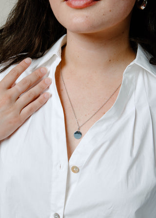 Third Times A Charm Necklace - Silver