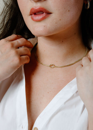Tie The Knot Necklace