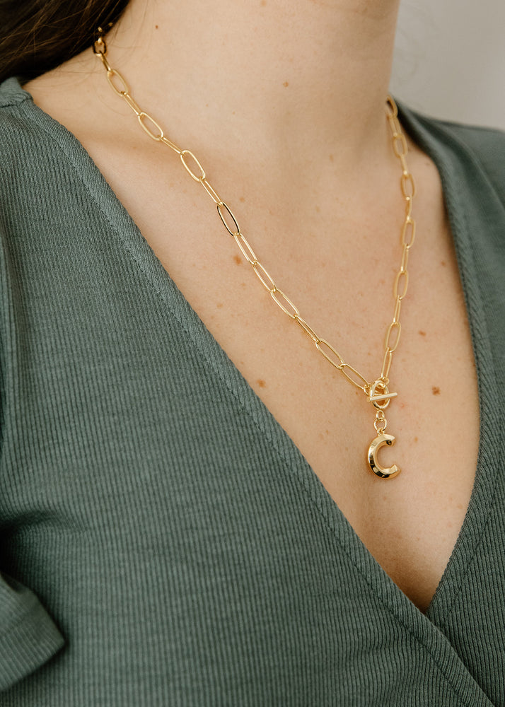 Chain Initial Necklace